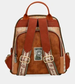 Anekke Peace & Love Camel Anti-Theft Backpack Discount
