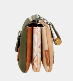 Anekke Peace & Love Camel 3-Compartment Coin Purse Sale