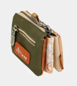Anekke Peace & Love Camel 3-Compartment Coin Purse Sale