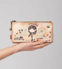 Anekke Peace & Love Camel Pencil Case Outlet