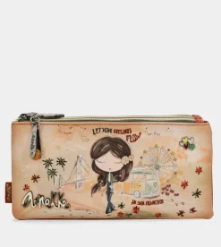 Anekke Peace & Love Camel Pencil Case Outlet