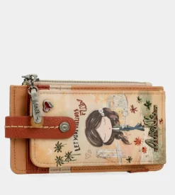 Anekke Peace & Love Camel Rfid Card Holder Shop