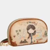 Anekke Peace & Love Camel Rfid Holdall Bag Cheap