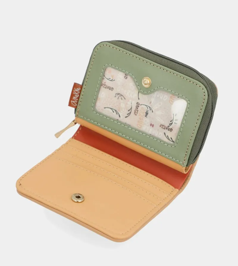 Anekke Peace & Love Camel Rfid Wallet Hot