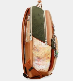 Anekke Peace & Love Camel School Backpack Best Sale