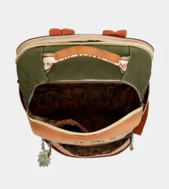 Anekke Peace & Love Camel School Backpack Best Sale