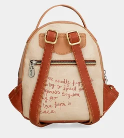 Anekke Peace & Love Camel Small Backpack Online