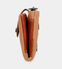 Anekke Peace & Love Camel Small Rfid Wallet Online