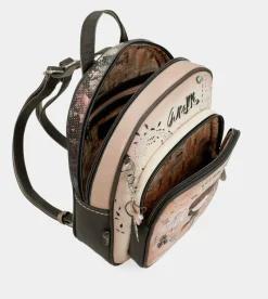Anekke Peace & Love Pink Medium Backpack Sale