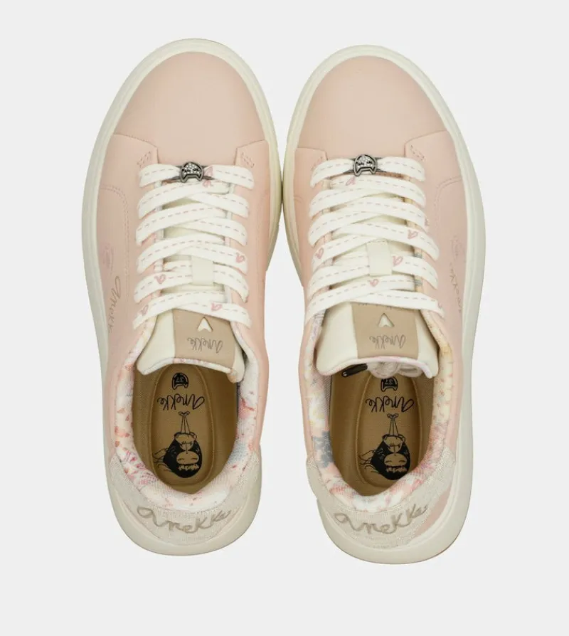 Anekke Peace & Love Pink Sneakers Store