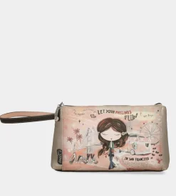 Anekke Peace & Love Pink Toiletry Bag Shop