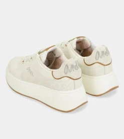 Anekke Peace & Love White Sneakers Flash Sale