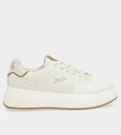 Anekke Peace & Love White Sneakers Flash Sale