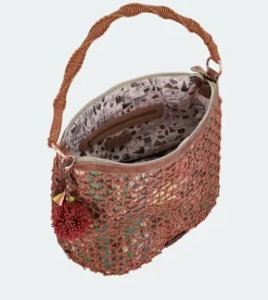 Anekke Printed Raffia Crossbody Bag Store