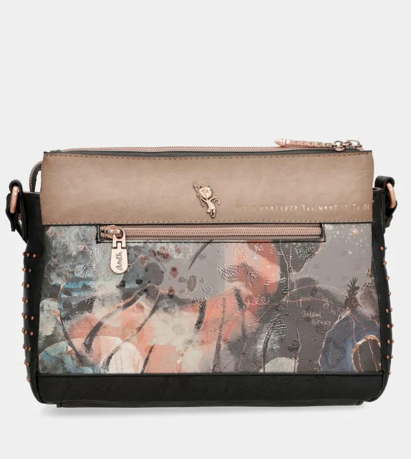 Anekke Shoen 3 Compartments Shoulder Bag Clearance