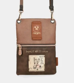 Anekke Shoen Brown Shoulder Bag Cheap