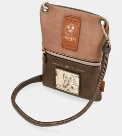 Anekke Shoen Brown Shoulder Bag Cheap