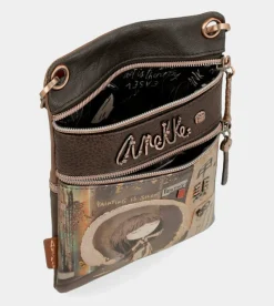 Anekke Shoen Brown Shoulder Bag Cheap