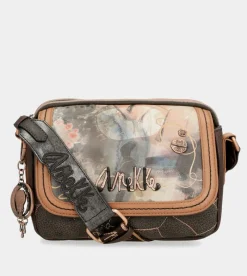 Anekke Shoen Brush 3 Compartment Shoulder Bag Cheap