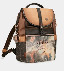 Anekke Shoen Brush Backpack With Flap Clearance