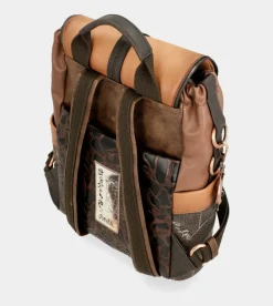 Anekke Shoen Brush Backpack With Flap Clearance