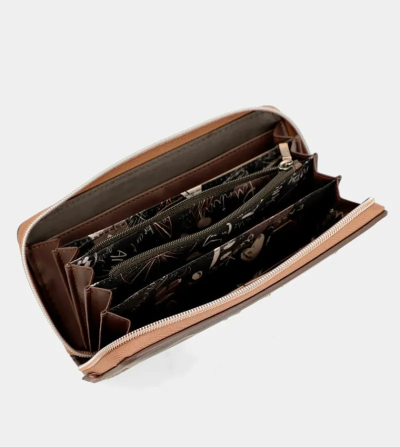 Anekke Shoen Brush Large Wallet Best
