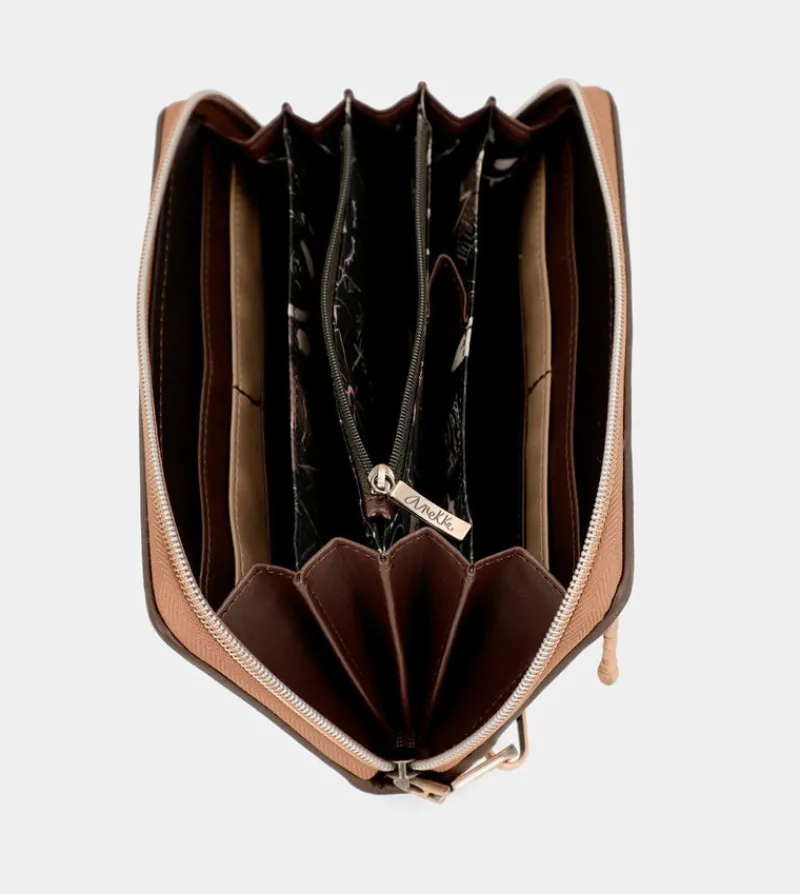 Anekke Shoen Brush Large Wallet Best