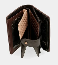 Anekke Shoen Brush Medium Rfid Wallet Cheap