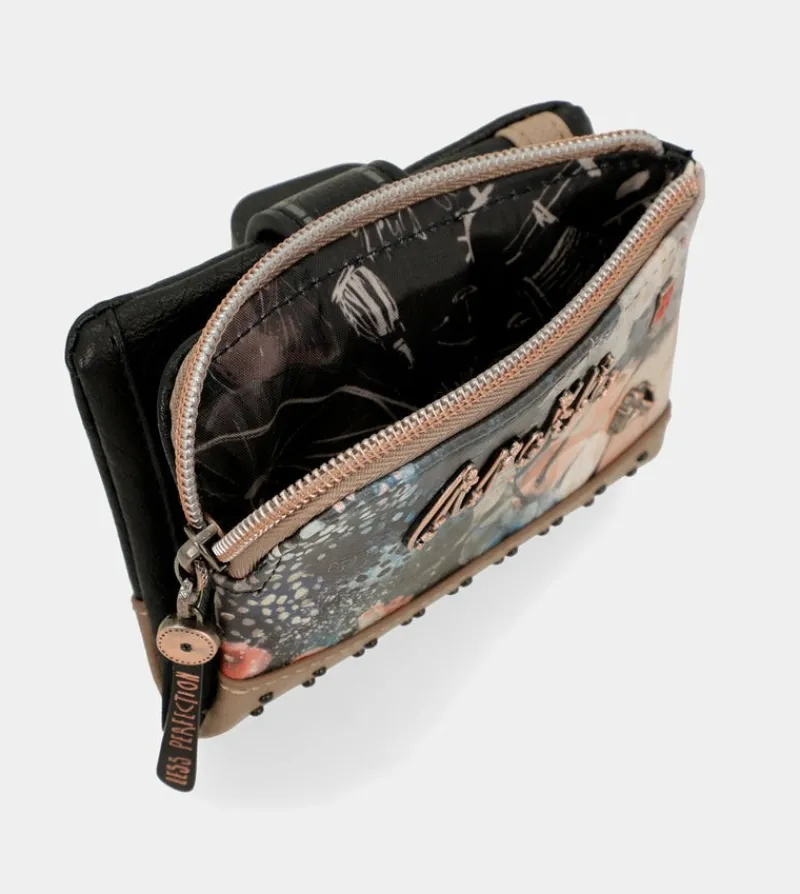 Anekke Shoen Brush Small Flexible Wallet Best
