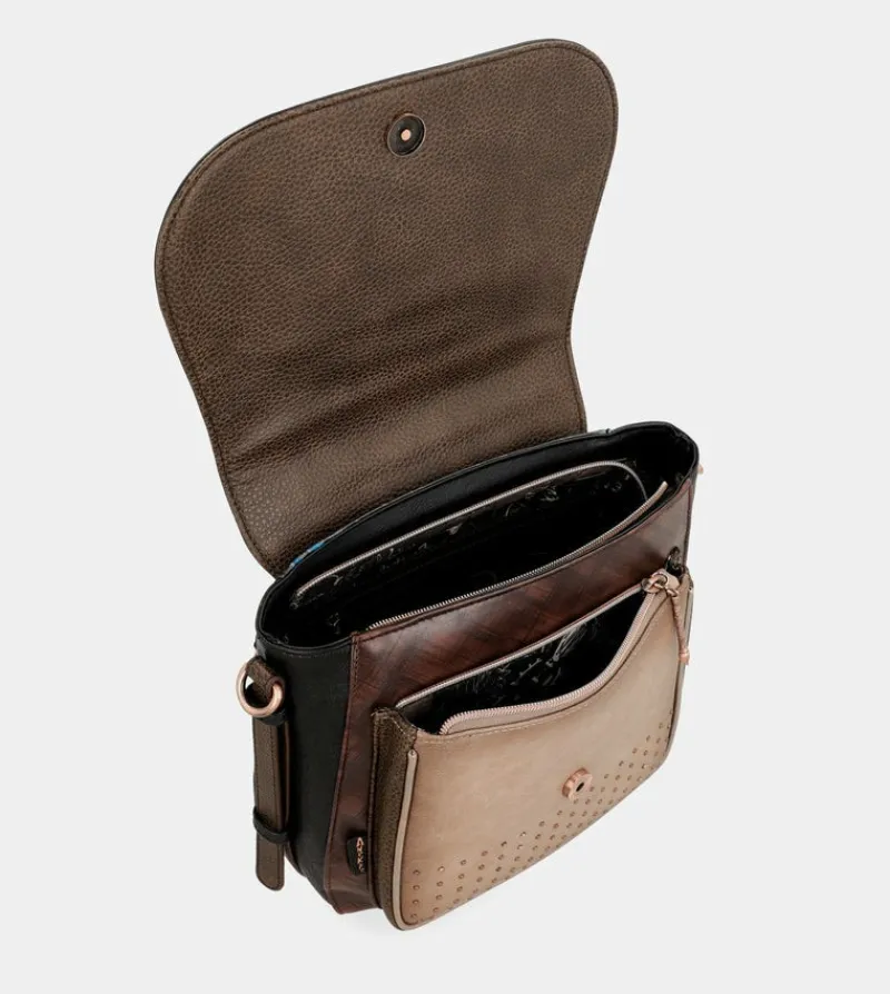 Anekke Shoen Convertible Backpack And Shoulder Bag Hot