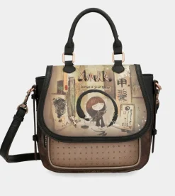 Anekke Shoen Convertible Backpack And Shoulder Bag Hot