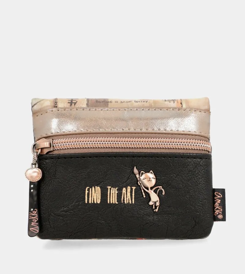 Anekke Shoen Flap Wallet Fashion