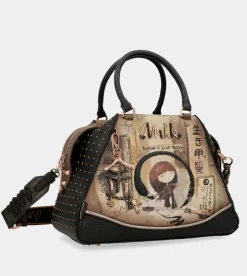Anekke Shoen Large Black Tote Bag Best Sale