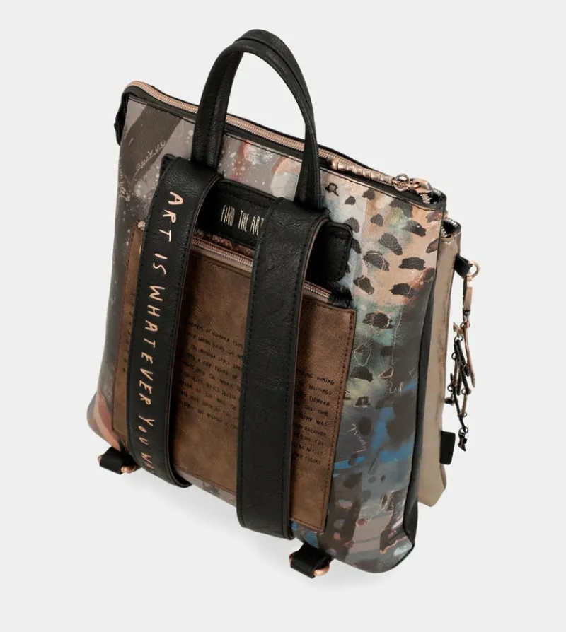 Anekke Shoen Medium Black Backpack Sale