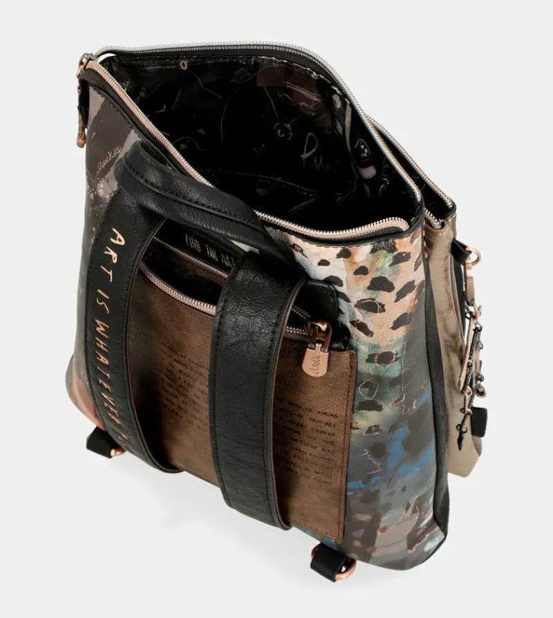 Anekke Shoen Medium Black Backpack Sale