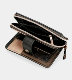 Anekke Shoen Medium Black Rfid Wallet Best Sale