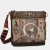 Anekke Shoen Medium Brown Shoulder Bag Cheap