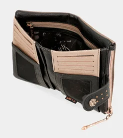 Anekke Shoen Medium Flexible Rfid Wallet Clearance