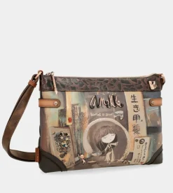 Anekke Shoen Mini Double Compartment Shoulder Bag Cheap