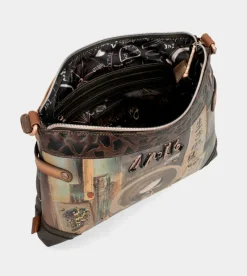 Anekke Shoen Mini Double Compartment Shoulder Bag Cheap