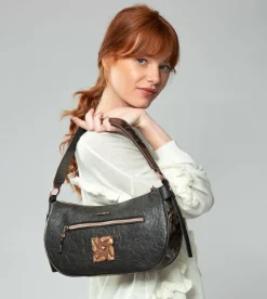 Anekke Shoen Oval Bag With Chain Outlet