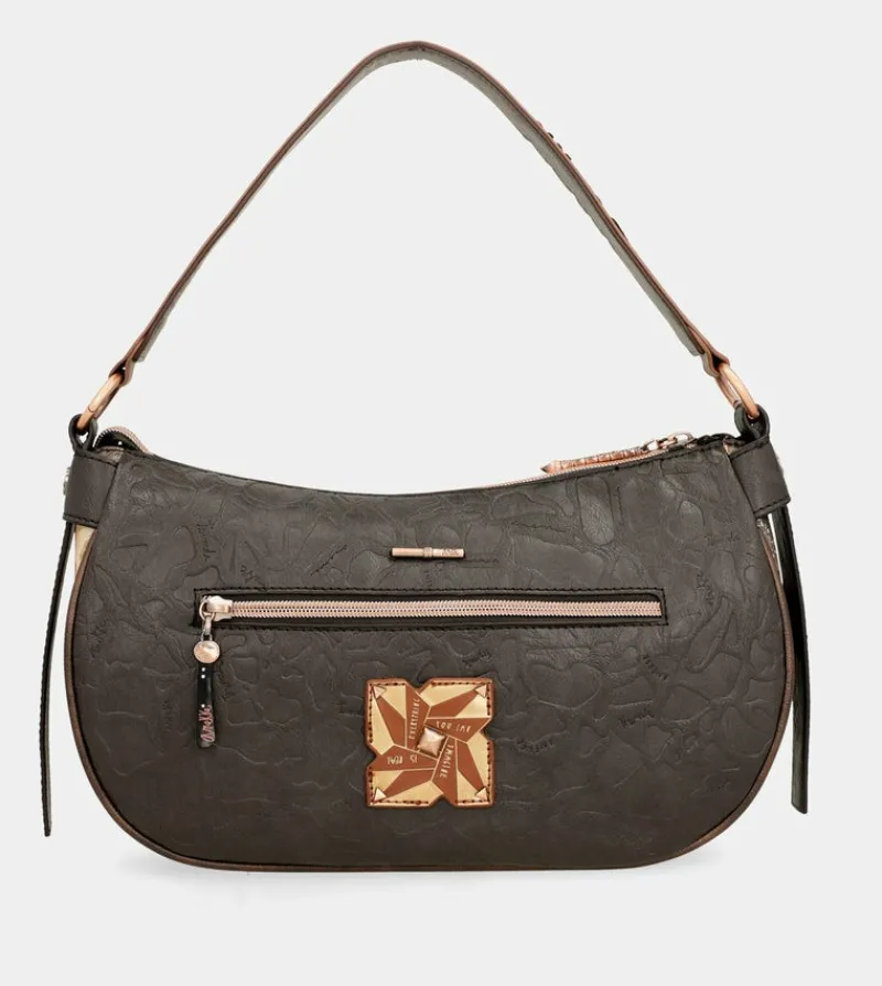 Anekke Shoen Oval Bag With Chain Outlet