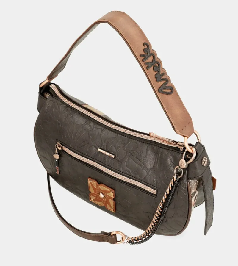 Anekke Shoen Oval Bag With Chain Outlet