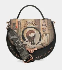 Anekke Shoen Oval Bag With Flap Cheap
