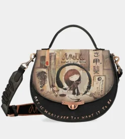 Anekke Shoen Oval Bag With Flap Cheap