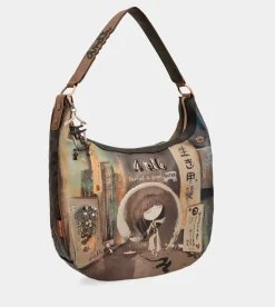 Anekke Shoen Oval Shoulder Bag Best Sale