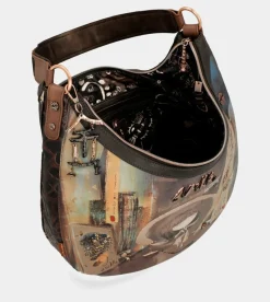 Anekke Shoen Oval Shoulder Bag Best Sale