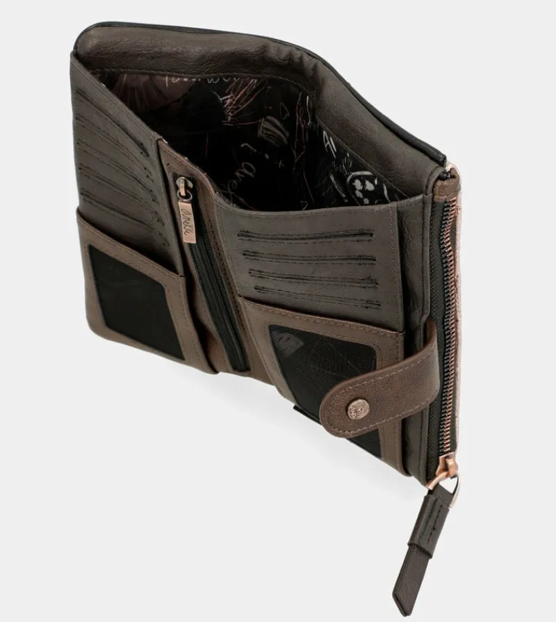 Anekke Shoen Padded Rfid Ank Wallet Hot