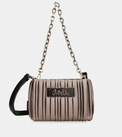 Anekke Shoen Palette Double-Sided Pleated Bag New