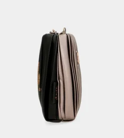 Anekke Shoen Palette Double-Sided Pleated Bag New